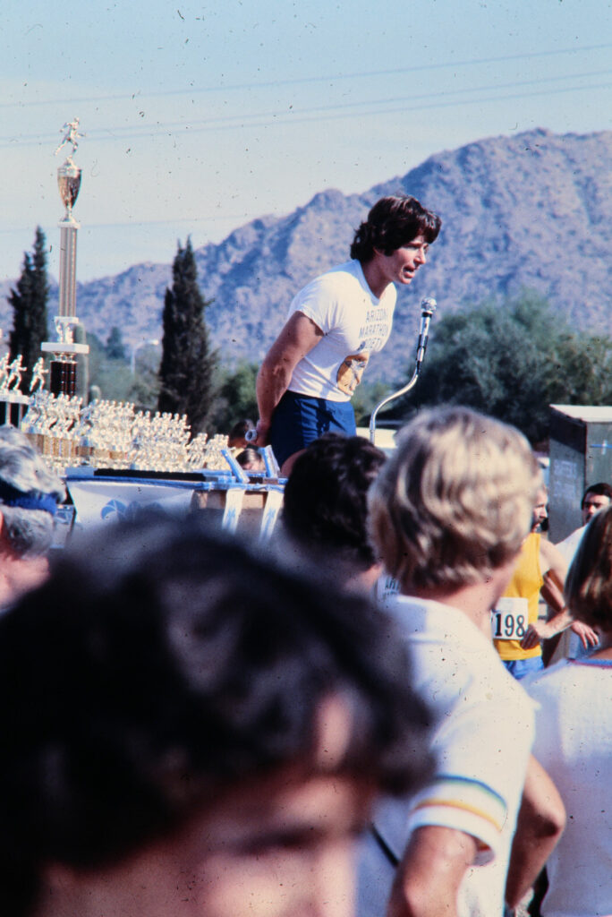 Founder Dr. Art Mollen at the third annual Phoenix 10K event, underscoring why Life Time’s acquisition of the 51-year-old Arizona race may be more strategic than it first looks.