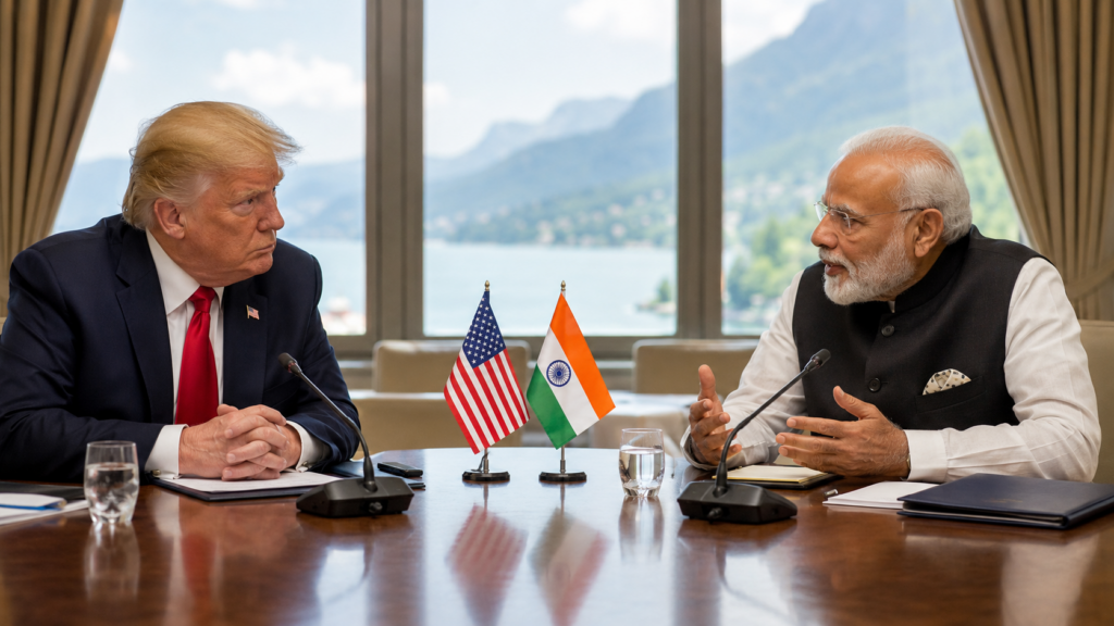 Representative image: United States and India trade talks at the G7 summit highlight how Donald Trump and Narendra Modi are balancing tariff negotiations, Global South priorities and Strait of Hormuz tensions.