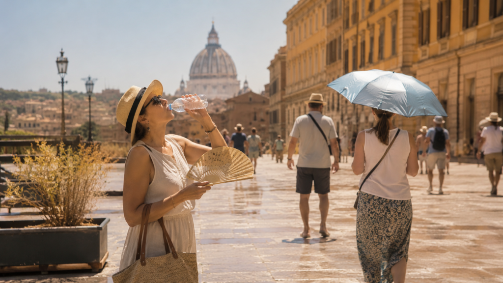 People seek water and shade as Europe’s June 2026 heatwave pushes France towards crisis measures and raises health, infrastructure and economic risks across the continent. Representative image.