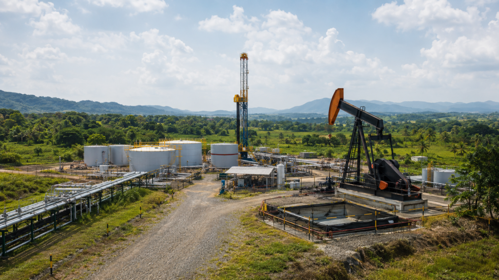 Representative image: Onshore oil production infrastructure in a tropical landscape illustrates Parex Resources’ Frontera E&P acquisition and its push to expand Colombia’s upstream energy footprint.