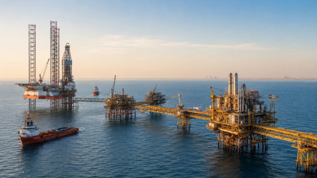 ADNOC’s $6.2 billion Umm Shaif Gas Cap development is set to expand Abu Dhabi’s offshore gas production, targeting more than 600 million standard cubic feet per day from 2030. Representative image.
