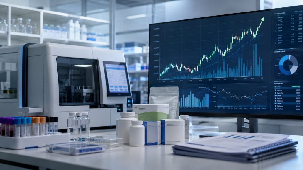 Abbott Laboratories shares surged after stronger-than-expected second-quarter earnings, raised 2026 guidance and robust Medical Devices growth lifted investor confidence, even as integration and Nutrition challenges remain. Representative image.