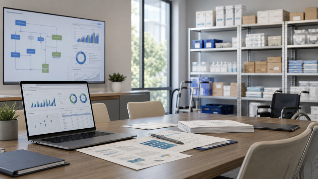 Accendra Health’s technology and procurement leadership appointments highlight its push to improve automation, healthcare supply management and operational efficiency across its home-based care business. Representative image.
