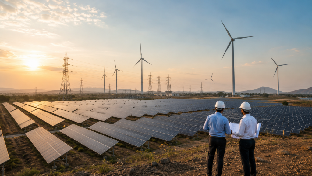 Aditya Birla Renewables’ ₹17,200 crore acquisition of the Sprng Energy platform from Shell will add around 5 GWp of contracted renewable capacity and significantly expand Grasim Industries’ clean energy footprint. Representative image.