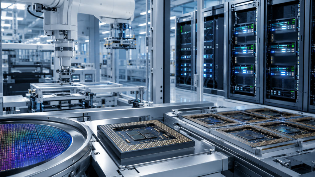 Advanced semiconductor packaging and testing capacity is becoming a critical link in the global AI infrastructure supply chain as Amkor Technology and NVIDIA deepen their strategic partnership. Representative image.