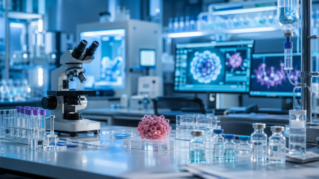 Avacta Group is advancing its pre|CISION tumour-targeted cancer platform through AVA6000 and AVA6103 as investors assess clinical validation, partnering prospects and funding risk. Representative image.