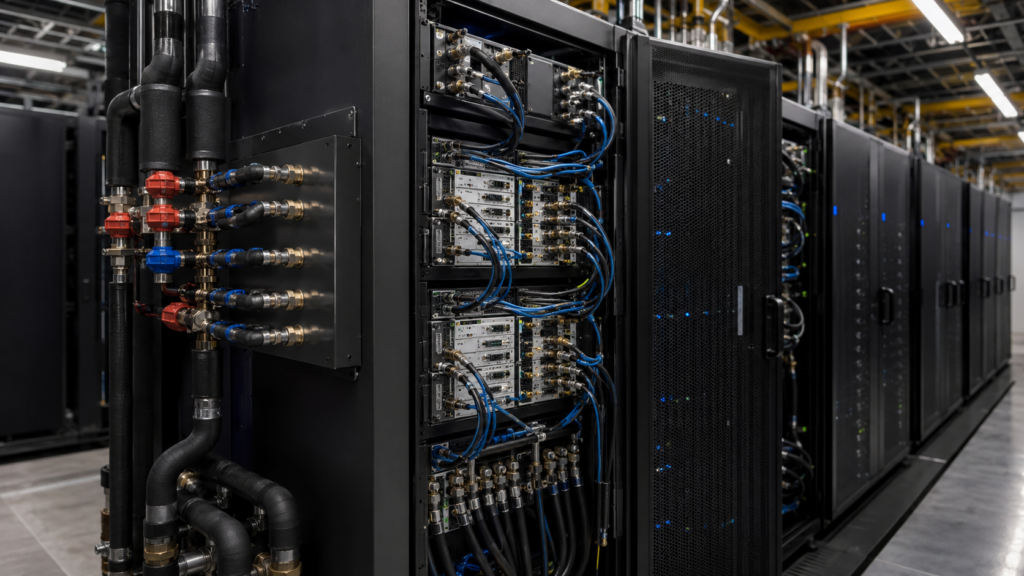 Ecolab’s $4.75 billion acquisition of CoolIT Systems strengthens its position in AI data center liquid cooling, direct-to-chip thermal management and high-density computing infrastructure. Representative image.