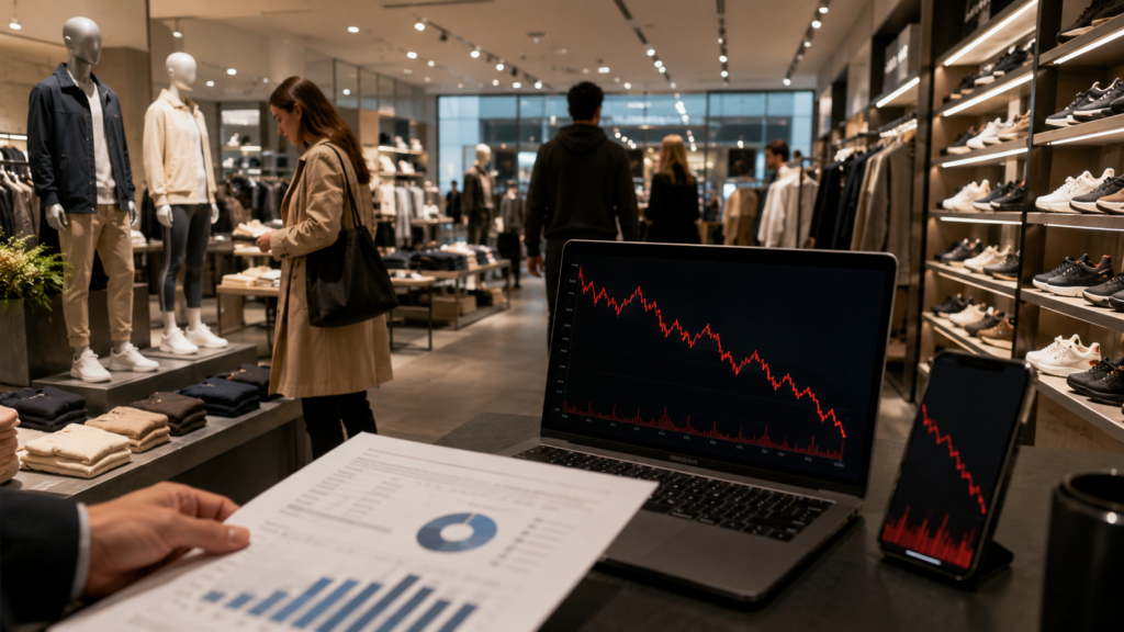 Frasers Group’s annual results highlighted acquisition-driven revenue growth and stronger reported profit, but weaker adjusted earnings, rising debt and takeover uncertainty weighed on investor sentiment. Representative image.