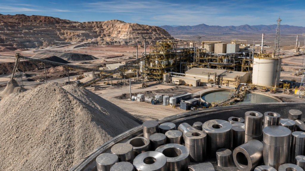 MP Materials is building an integrated US rare earth supply chain from Mountain Pass mining to Texas magnet production for Apple, General Motors and defence customers. Representative image.