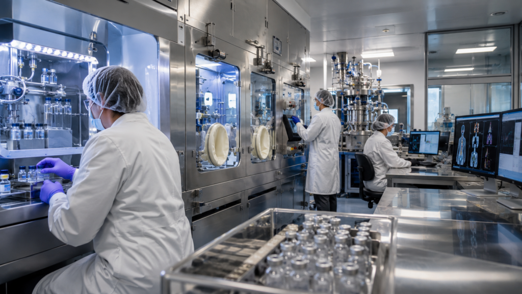 Ratio Therapeutics’ $70 million Series C financing will support the ATLAS trial of [Ac-225]RTX-2358, expand its targeted radiotherapeutics pipeline and strengthen radiopharmaceutical manufacturing capacity. Representative image.