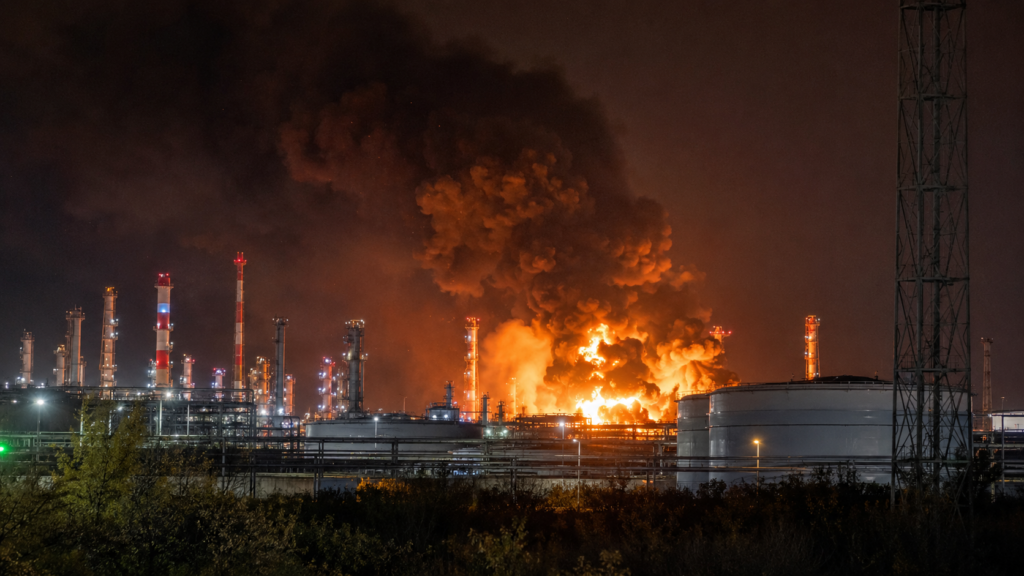 Ukraine’s new long-range strike command intensifies its campaign against Russian oil refineries, fuel infrastructure and wartime logistics networks. Representative image.