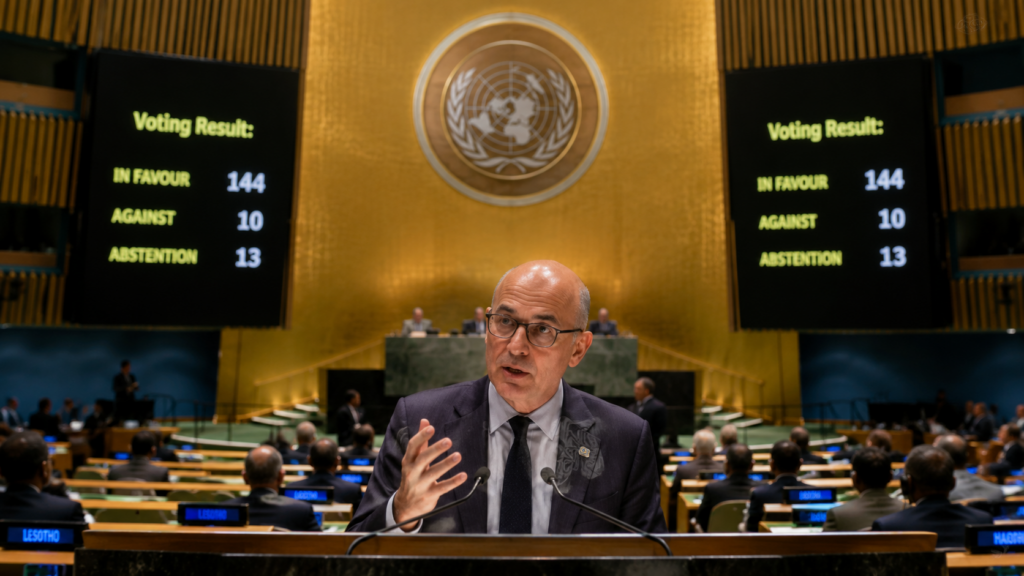The United Nations General Assembly’s decisive vote to extend Volker Türk’s human rights mandate highlights widening geopolitical divisions over the independence and authority of global rights oversight. Representative image.