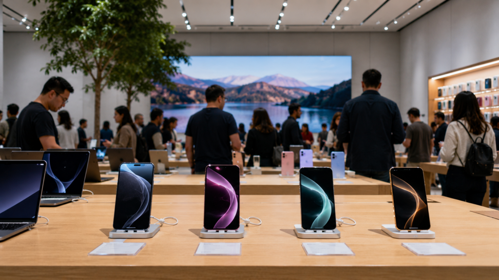 Apple’s record fiscal third-quarter revenue and strong iPhone, Mac and Services growth are overshadowed by softer September-quarter guidance, rising component costs and a major leadership transition. Representative image.