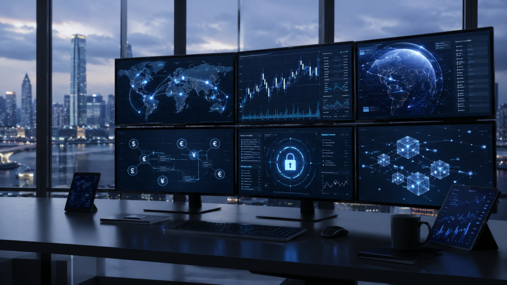 GSTechnologies Limited is building a financial technology platform spanning Angra cross-border payments, Semnet cybersecurity, blockchain infrastructure and artificial intelligence as it seeks growth after its FY2026 strategic reset. Representative image.