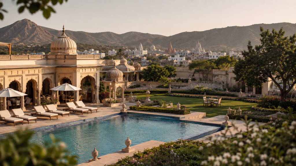 Lords Hotels & Resorts is expanding in Pushkar with the 112-room Lords Sambhav Villas, targeting pilgrimage tourism, destination weddings, family leisure and MICE demand in Rajasthan. Representative image.
