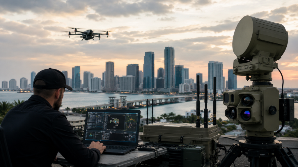 Space-Eyes’ planned $638 million Nasdaq merger with McKinley Acquisition Corporation puts the defence technology company’s counter-drone systems, future CUAS ticker and ambitious contract-growth strategy under investor scrutiny. Representative image.