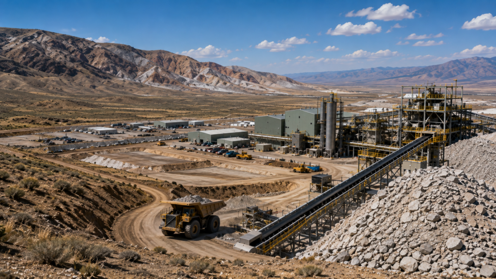 The Thacker Pass Lithium Project in northern Nevada is advancing toward a 40,000-tonne-per-year first phase, positioning the United States to expand domestic battery-grade lithium production and reduce supply-chain dependence. Representative image.