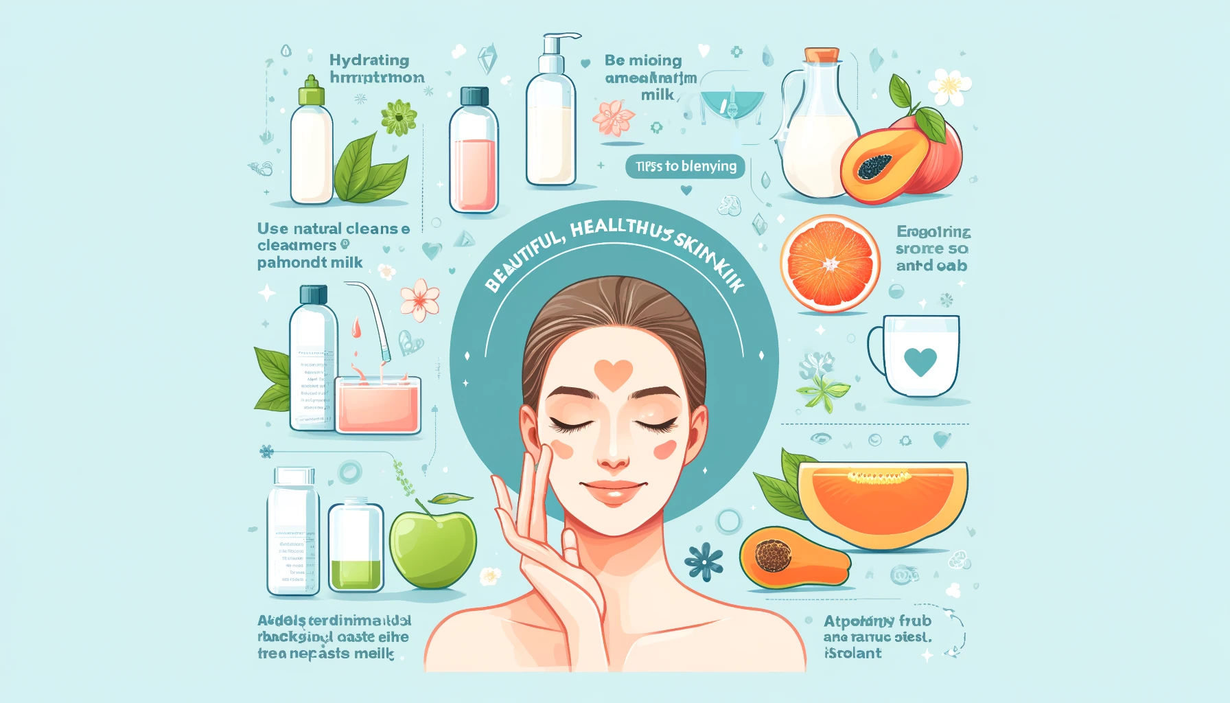 Unlocking the secrets to beautiful healthy skin : Natural tips and remedies