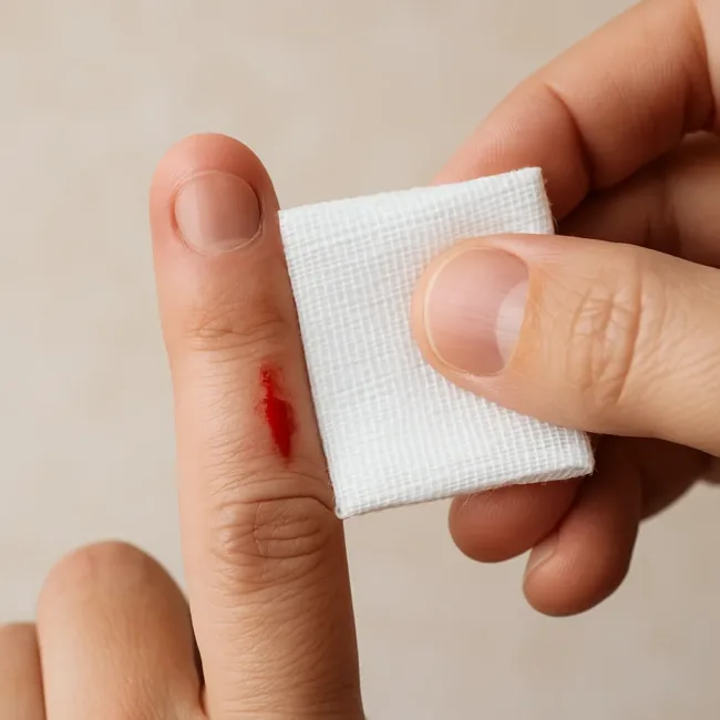 How to control bleeding from cuts and wounds: From first aid steps to traditional remedies Bleeding from cuts and wounds is one of the most common injuries seen in daily life, ranging from minor paper cuts to deeper lacerations caused by accidents. While most small cuts stop bleeding on their own, some require quick intervention to prevent excessive blood loss and reduce the risk of infection. Understanding how to stop bleeding effectively — and when to seek medical attention — is an essential skill for everyone, whether at home, at work, or outdoors. In addition to well-established first aid techniques, many cultures have relied on traditional remedies such as turmeric (haldi), henna (mehendi), coffee powder, and rose water to manage bleeding. While these natural approaches are not substitutes for professional medical care, they hold historical significance and, in some cases, may offer complementary benefits when used responsibly. What are the most effective first aid steps to stop bleeding from minor cuts and wounds? The first priority in any bleeding injury is to apply direct pressure to the wound. This helps blood platelets and clotting factors work together to seal the injured vessel. Using a clean cloth, sterile gauze, or even the edge of clean clothing, pressure should be maintained continuously for several minutes without repeatedly checking to see if the bleeding has stopped, as this can disrupt clot formation. If available, elevating the injured limb above the level of the heart can reduce blood flow to the area, further helping to slow bleeding. Gentle cleaning of the wound with clean water after bleeding is under control can help remove debris and reduce infection risk. Antiseptic solutions or ointments may then be applied before covering the wound with a sterile dressing. For minor wounds, these steps are often sufficient. However, if bleeding persists despite several minutes of firm pressure, or if the wound is deep, gaping, or caused by a dirty object, prompt medical attention is essential. How can turmeric, henna, and coffee powder help in controlling bleeding from small injuries? In traditional medicine, certain plant-based powders have been used for centuries to help stop bleeding. Turmeric, known as haldi in many parts of South Asia, contains curcumin, which has been studied for its anti-inflammatory and antimicrobial properties. Applying a pinch of clean, powdered turmeric to a small cut is believed to help promote clotting while also reducing the risk of infection. Henna, or mehendi, is another plant product historically applied to oozing wounds. In powdered form, henna leaves contain tannins — naturally occurring compounds with mild astringent effects that can constrict small blood vessels and slow bleeding. Coffee powder, rich in polyphenols and mildly acidic in nature, is sometimes sprinkled over minor cuts in traditional home care, with anecdotal claims of promoting clot formation. While scientific evidence for these remedies is limited compared to standard first aid methods, they remain popular in many communities. It is important, however, to ensure that any powder used is clean, free from contaminants, and applied only to minor, superficial wounds. Deep or heavily bleeding injuries should not be treated with powders, as they can complicate later wound cleaning and medical management. What is the correct way to use traditional remedies for bleeding while avoiding health risks? When using traditional remedies such as turmeric, henna, or coffee powder, hygiene is critical. The powder should be freshly packaged or stored in a clean, airtight container to minimise bacterial contamination. Before applying any powder, the wound area should be gently cleaned to remove dirt and debris. After sprinkling a light layer over the bleeding site, gentle pressure should still be applied with clean gauze or cloth to encourage clot formation. This hybrid approach — combining the protective layer of the powder with standard first aid measures — can help balance traditional practice with modern safety guidelines. One should always be cautious about allergic reactions, especially with plant-based powders, as skin sensitivity varies. If redness, swelling, or itching occurs, the powder should be removed, and the wound should be cleaned again. How can nosebleeds be managed effectively using safe first aid and cultural remedies? Nosebleeds, or epistaxis, are another common bleeding issue. Most are harmless and caused by dryness, minor trauma, or nasal irritation. The first aid approach involves sitting upright, leaning forward slightly, and pinching the soft part of the nose for about 10 minutes. This helps reduce blood pressure in the nasal veins and prevents blood from flowing back into the throat. In some cultural practices, dipping a cotton bud in rose water and gently dabbing it inside the nostrils is believed to help stop bleeding. Rose water contains mild astringent properties and has a soothing effect on nasal tissues. While it may offer comfort, it should only be applied to superficial nasal bleeding and not in cases where bleeding is heavy or persistent. Medical attention should be sought if a nosebleed lasts longer than 20 minutes, occurs after facial trauma, or happens frequently without an obvious cause. When should you seek medical attention for bleeding that doesn’t stop? Even with effective home care, there are situations where professional help is non-negotiable. These include wounds that continue to bleed after 10–15 minutes of firm pressure, injuries involving large or deep cuts, bleeding associated with dizziness or weakness, and injuries in people taking blood-thinning medications. Bleeding from areas like the scalp or tongue can be particularly difficult to control and may require stitches or cauterisation. Similarly, wounds contaminated with soil, rust, or animal bites carry a high risk of infection and may need tetanus shots or antibiotics. Persistent or unexplained bleeding could also be a sign of underlying health conditions affecting clotting, such as haemophilia, vitamin K deficiency, or platelet disorders. In such cases, medical evaluation is essential not just for wound care but also for diagnosing and treating the root cause. Why is understanding bleeding control important for everyday health and safety? Knowing how to stop bleeding quickly and safely is a core life skill that bridges both modern first aid knowledge and traditional healing wisdom. In resource-limited settings or during emergencies when professional help is not immediately available, having the confidence to act can make the difference between a minor injury and a serious complication. Combining evidence-based first aid with cultural practices — while being aware of their limitations — allows communities to preserve heritage while still prioritising safety. For health-conscious individuals and medical students, understanding the physiology of clotting, the action of various remedies, and the warning signs of dangerous bleeding adds depth to practical skills and enriches patient care discussions. How to integrate safe home remedies with proven first aid for bleeding control Bleeding control begins with the fundamentals — direct pressure, elevation, and clean wound care — supported by timely medical attention when needed. Traditional remedies like turmeric, henna, coffee powder, and rose water may have roles in minor cases, provided they are used hygienically and with awareness of their limits. By understanding both the science and the cultural context of these methods, individuals can respond effectively to common injuries, reduce infection risks, and potentially speed up recovery. In a world where accidents can happen at any time, blending knowledge from modern medicine and traditional wisdom remains a valuable approach to health and safety.
