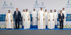 Inauguration of the Al Kharsaah solar power plant in Qatar