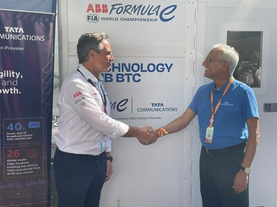 Tata Communications selected as Formula E World Championship’s official broadcast distribution provider