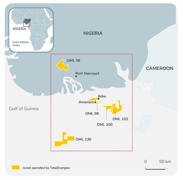 TotalEnergies extends production license for OML130 block in Nigeria