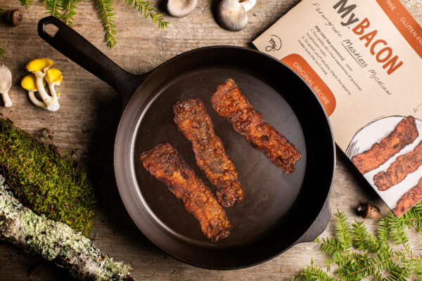 MyForest Foods raises $15m to expand availability of its mycelium-based meatless bacon product MyBacon