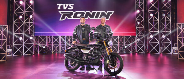 TVS Motor unveils ‘Modern-Retro’ motorcycle, TVS RONIN, in Indonesia