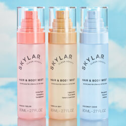 Skylar Adds Vanilla Sky, Coconut Cove to Hair & Body Mist Collection