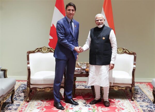 Justin Trudeau and Narendra Modi discuss Khalistan extremism at G20