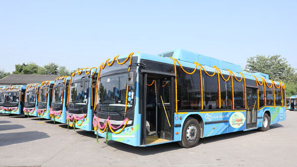 Tata Motors supplies 400 Starbus EV buses to Delhi Transport Corporation