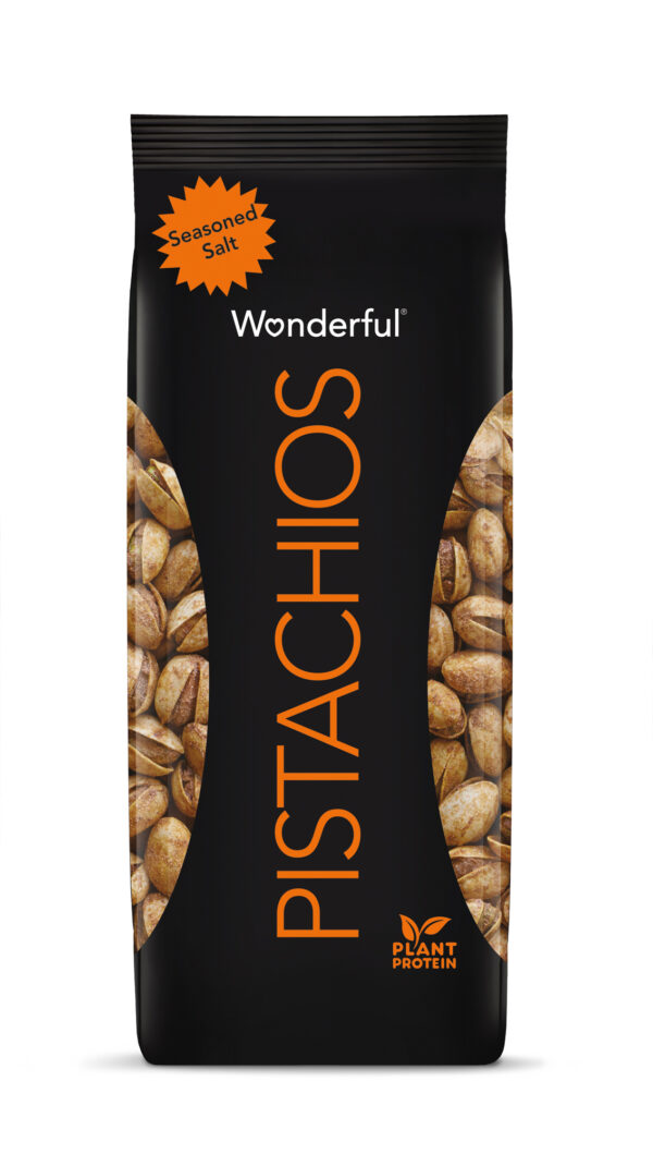 Wonderful Pistachios rolls out new in-shell seasoned salt flavor