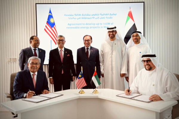 Landmark MoU between Masdar and MIDA sets stage for 10GW renewable projects in Malaysia