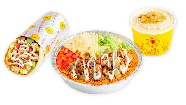 The Halal Guys introduces Spiced Sizzlin' Chicken and Caramelized Onion Hummus