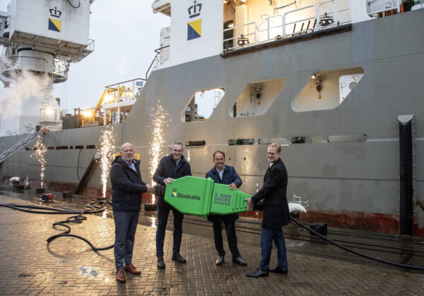 Boskalis launches large-scale shore power facility in Rotterdam for sustainable operations