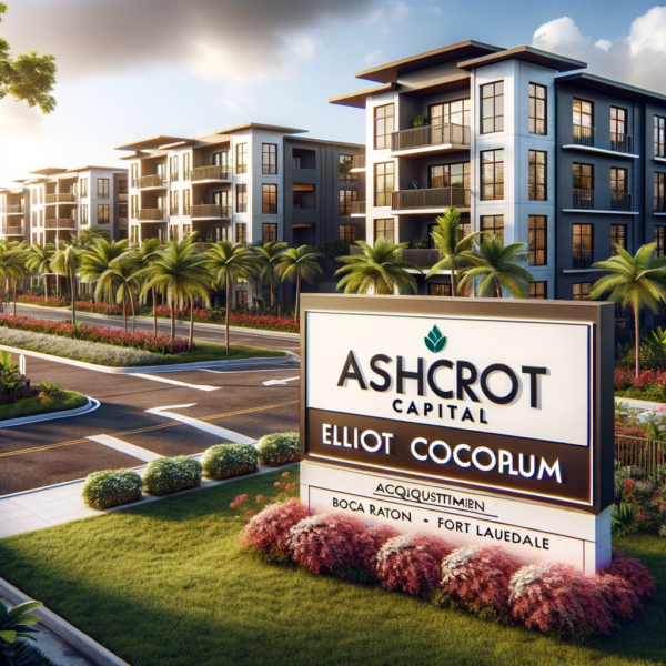 Ashcroft Capital Enters South Florida Market with Elliot Cocoplum Acquisition