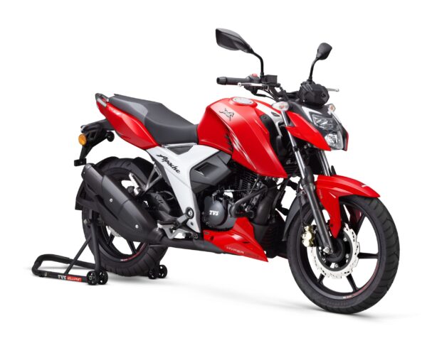 TVS Motor unveils new Apache RTR 160 4V at TVS Motosoul 2023