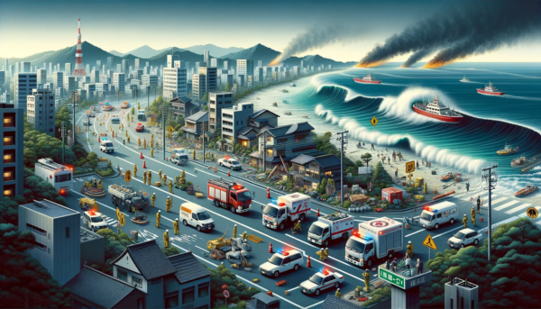 Japan's Coastline on Red Alert: Major Tsunami Warnings Following Devastating Earthquake