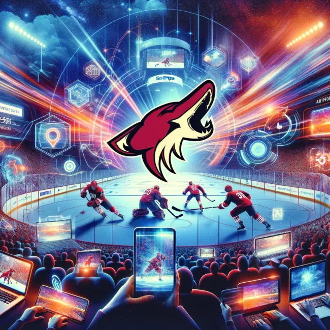 Innovative Streaming Service Brings Arizona Coyotes Games Directly to Fans