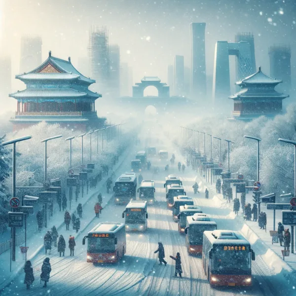 China issues orange alert amid severe cold snap: Temperatures to drop significantly in South