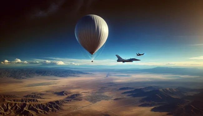Mysterious High-Altitude Balloon Intercepted by US Jets Over Western States
