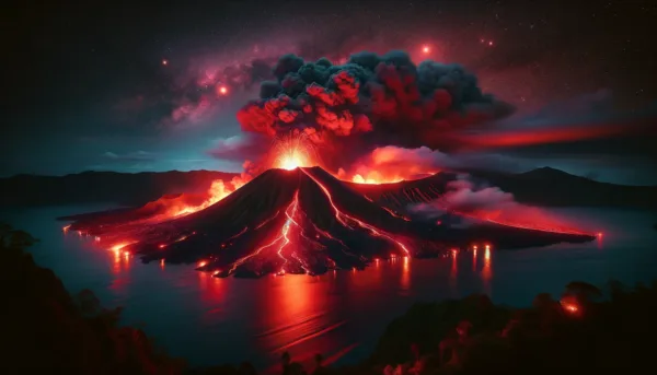 Nearly 800 flee as Indonesia’s Ruang volcano unleashes nature’s wrath!