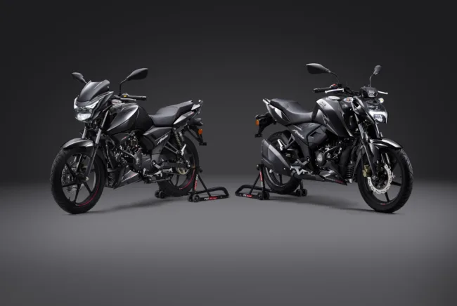 TVS Motor Company launches the Dark Edition of the Apache RTR 160 series with advanced features and a sleek design.