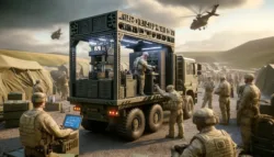 British Army deploys mobile 3D printing technology during NATO exercise Steadfast Defender to revolutionize battlefield logistics.