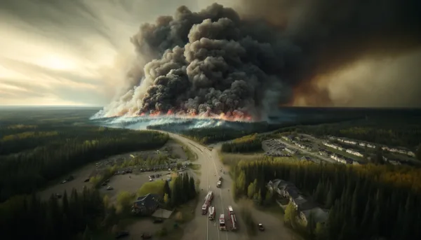 Devastating wildfire crisis in Fort McMurray consumes nearly 21,000 hectares of forest