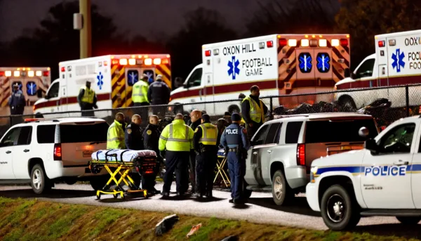 Tragic shooting at Maryland High School football game leaves one dead and a child injured