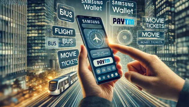Samsung India and Paytm to integrate ticket bookings into Samsung Wallet
