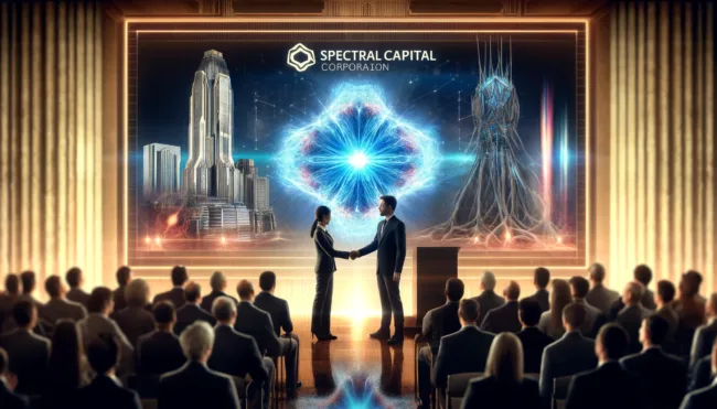Spectral Capital Corporation announces acquisition of Node Nexus Network, promising to revolutionize quantum computing.