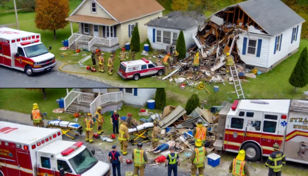 Severe explosion in Syracuse home injures 10, investigation underway