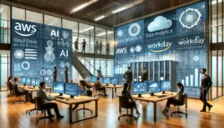 AWS and Workday are transforming enterprise management with advanced AI solutions and cloud technologies.